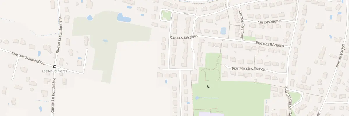 Plan du 11 Rue du Bon Baril à Larçay