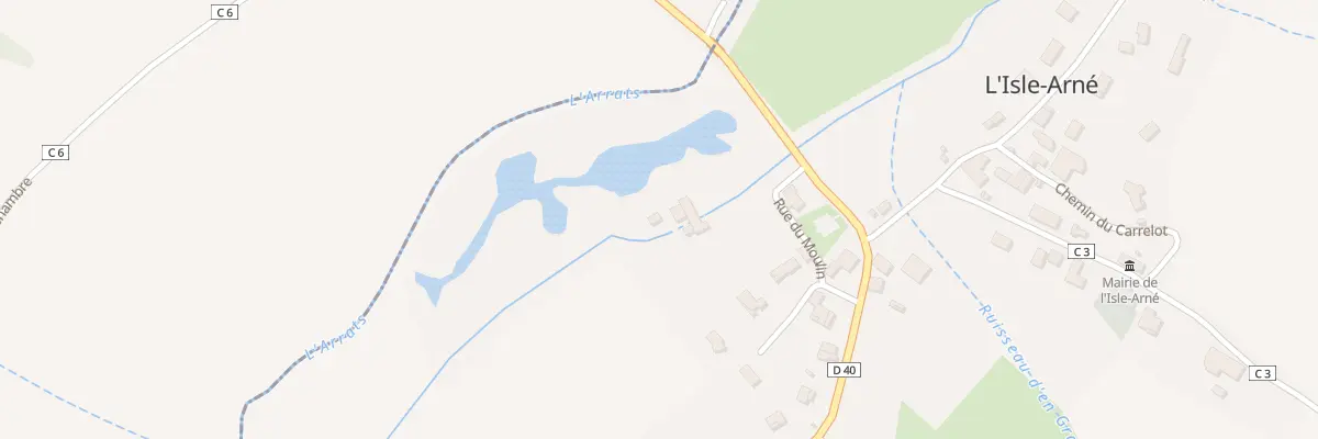 Plan du 5007 Au Moulin à L’Isle-Arné