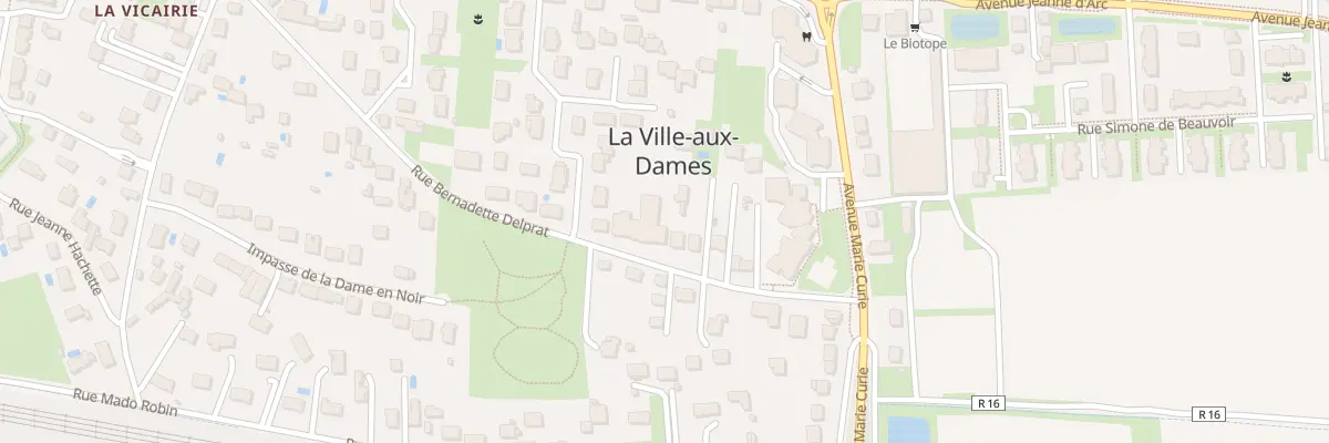 Plan du 45 Rue Bernadette Delprat à La Ville-aux-Dames