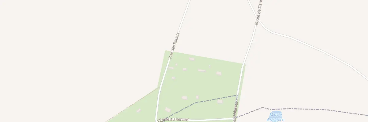 Plan du 501 Rue des Rouets à Bouquetot