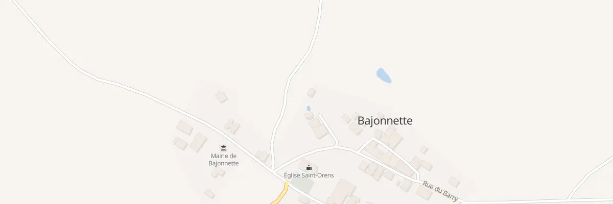 Plan du 63 Imp des Clottes à Bajonnette
