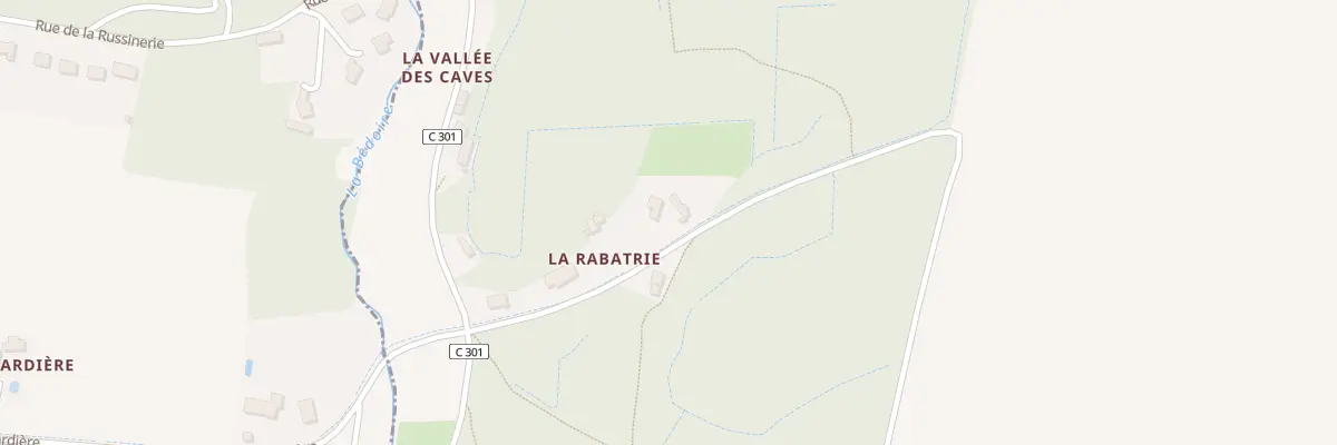 Plan du 15 La Rabatrie à Rochecorbon