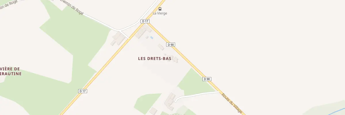 Plan du 66 Les Drets Bas à Montbernard