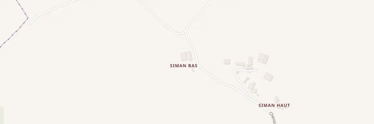 Plan du 5025 Siman Bas à Cassignas