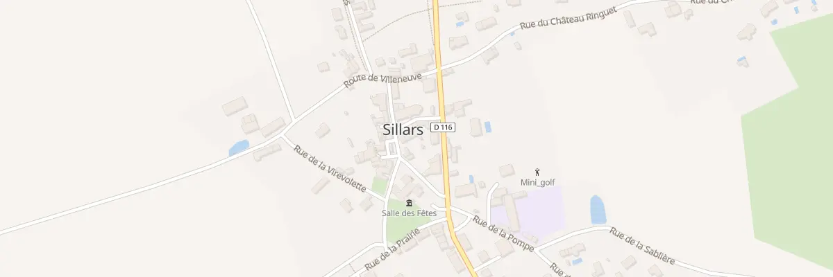 Plan du 4 Rue St Felix à Sillars