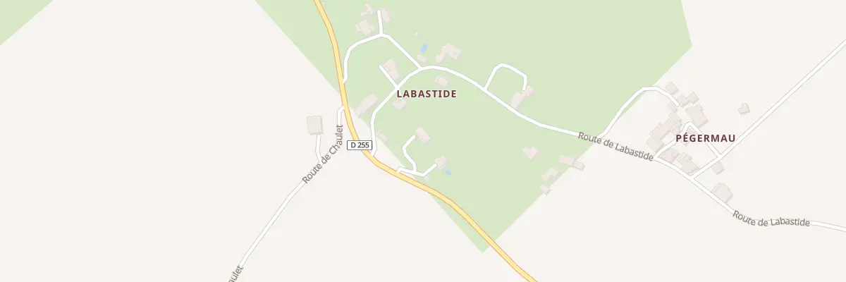 Plan du 28 Rte de Labastide à Saint-Étienne-de-Villeréal