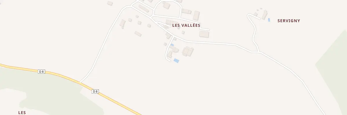 Plan du 7 Les Vallées à Bonneveau