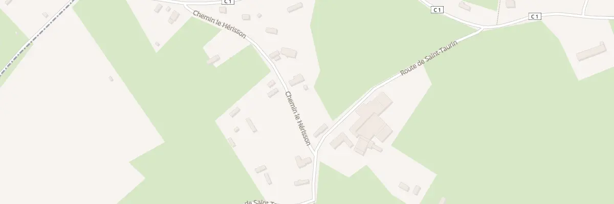 Plan du 2 Rte de Saint-taurin à Bosrobert