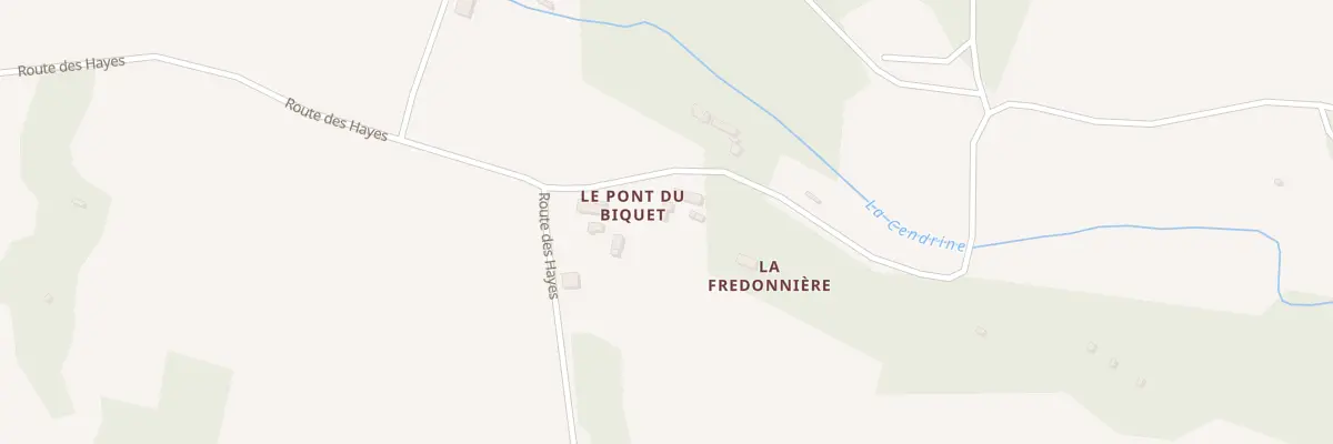 Plan du 105 Le Pont du Biquet aux Hayes