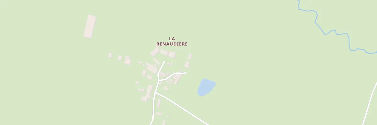 Plan du 9001 La Renaudière à Adriers