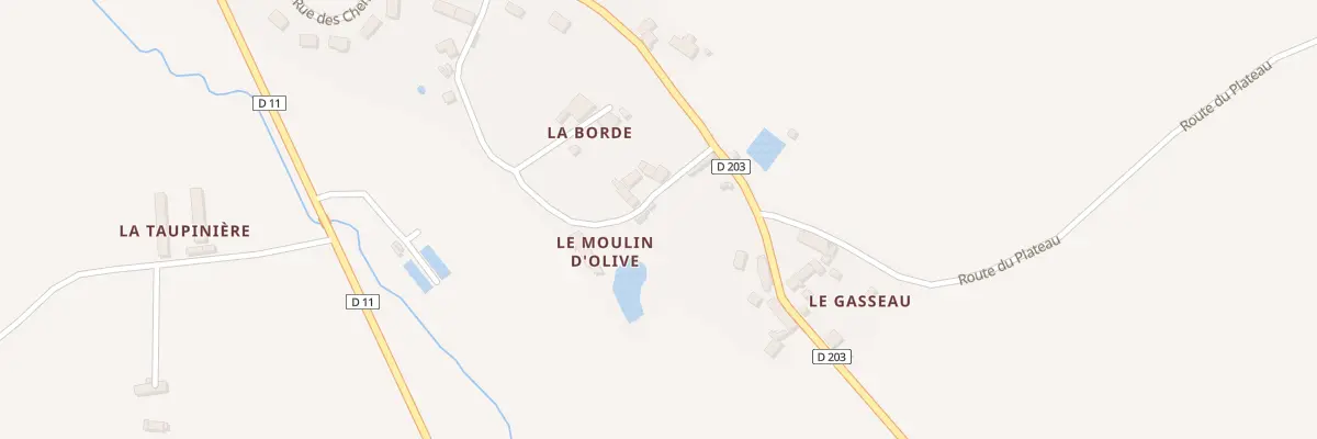 Plan du 75A La Borde à Verrières