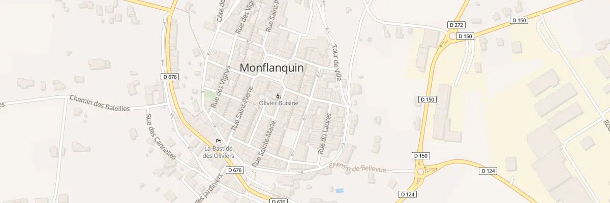 Plan du 26 Rue de l’Union à Monflanquin
