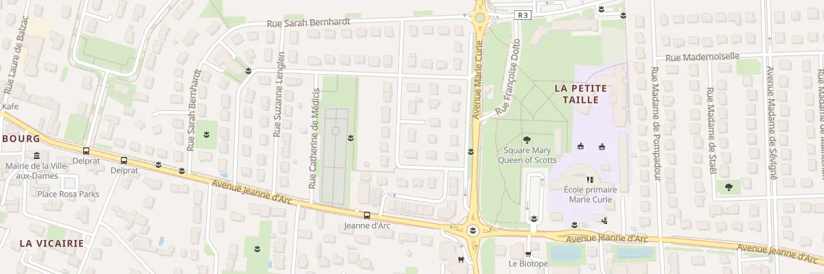 Plan du 6 Rue Anne Frank à La Ville-aux-Dames