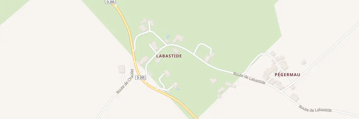 Plan du 170 Rte de Labastide à Saint-Étienne-de-Villeréal