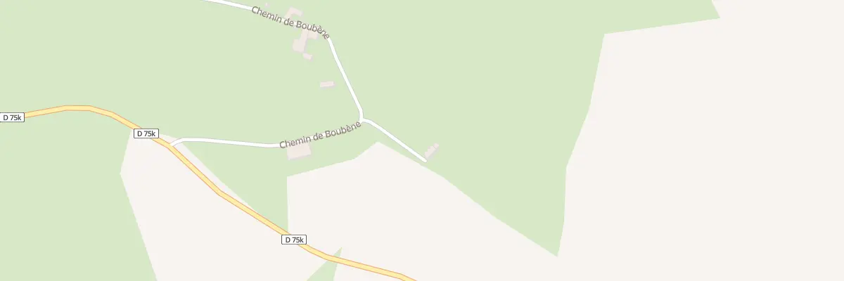 Plan du 86 Labaou à Saint-Marcet