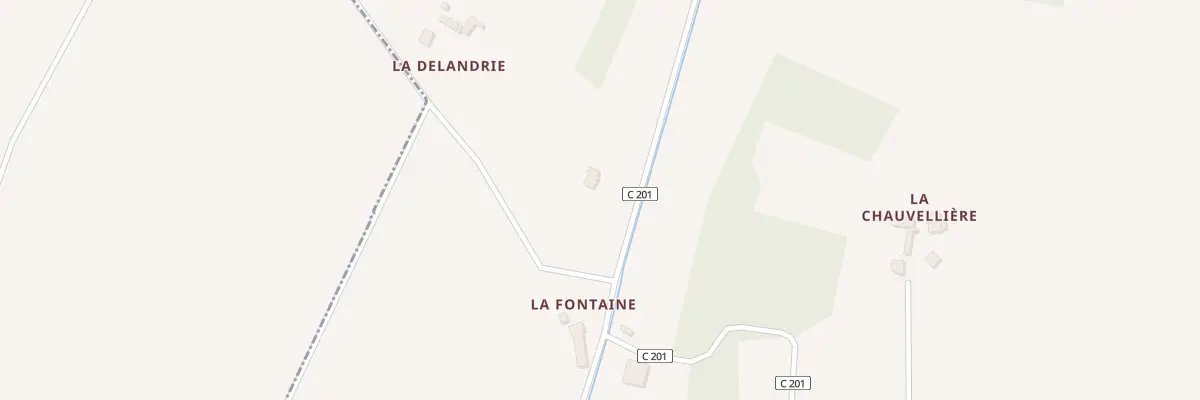 Plan du 663 La Fontaine au Grand-Pressigny