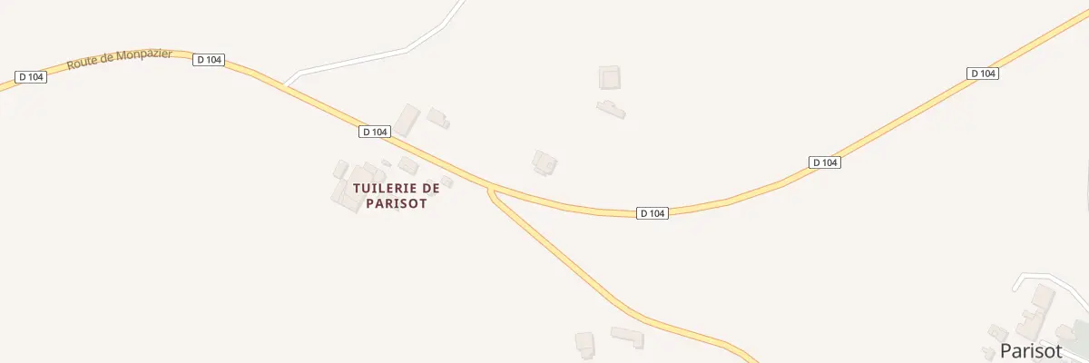 Plan du 1985 Rte de Monpazier à Villeréal