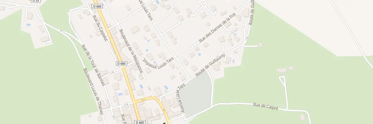 Plan du 3 Av Louis Ters à Beaumontois en Périgord