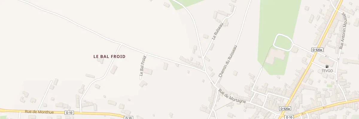Plan du 16 Rue de la Courtille à Rémalard en Perche