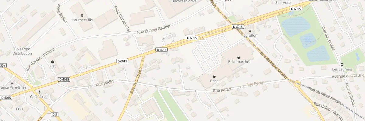 Plan du 33C Rue Rodin à Yvetot