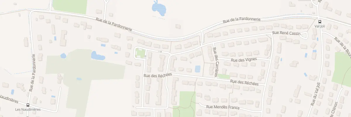 Plan du 7 Rue Raymond Cras à Larçay