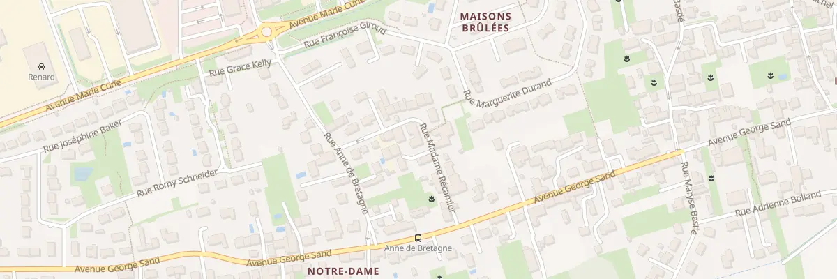 Plan du 8B Rue Madame de Recamier à La Ville-aux-Dames