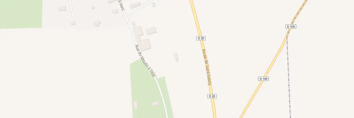 Plan du 1395 Rte de Saint Valery à Hautot-l’Auvray