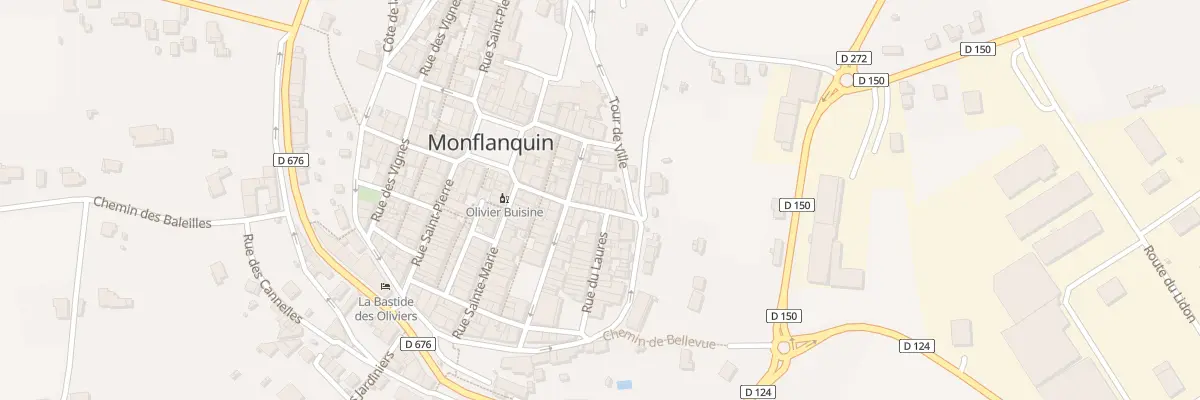 Plan du 27 Rue de l’Union à Monflanquin