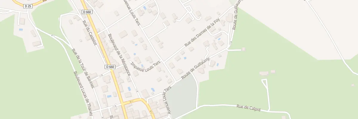 Plan du 4 Rue des Dames de la Foy à Beaumontois en Périgord