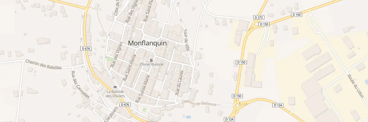 Plan du 31 Rue de l’Union à Monflanquin