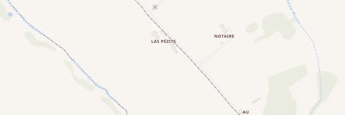 Plan du 5152 A Las Pezits à Nougaroulet