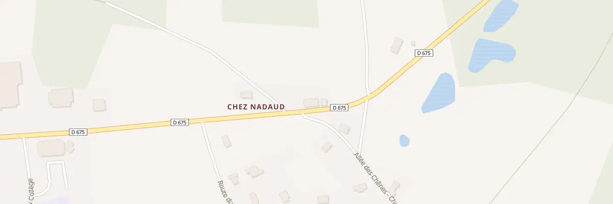 Plan du 2 Chez Nadaud à Saint-Mathieu
