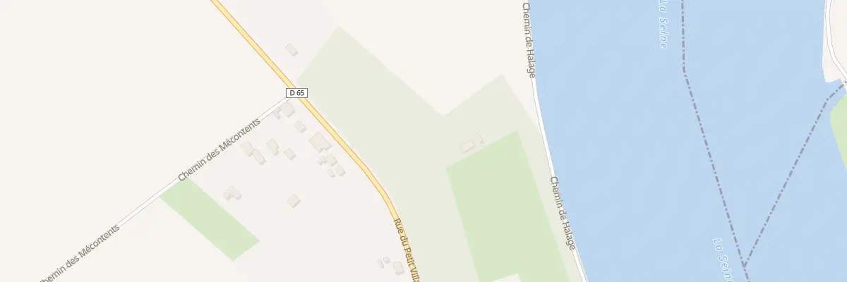 Plan du 5012 L’Ancien Petit Parc à Notre-Dame-de-Bliquetuit
