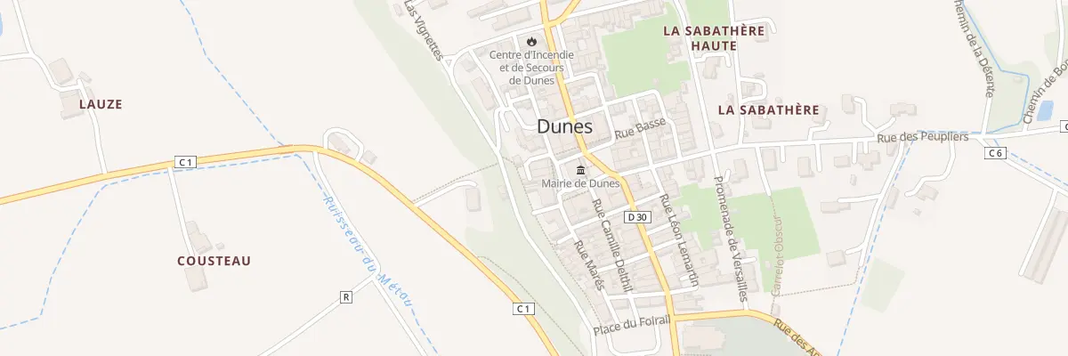 Plan du 17 Pl des Martyrs à Dunes