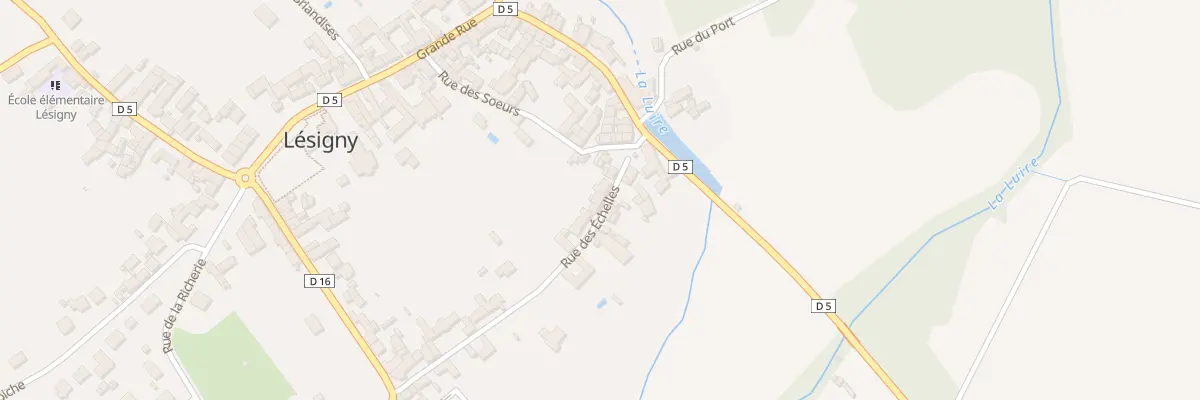 Plan du 25 Rue des Echelles à Lésigny