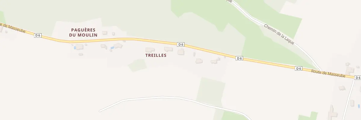 Plan du 48A Treilles à Molas