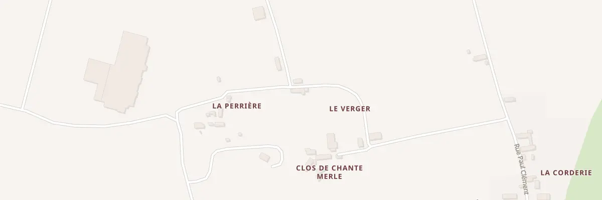Plan du 3 Rte de la Perrière à Ternay