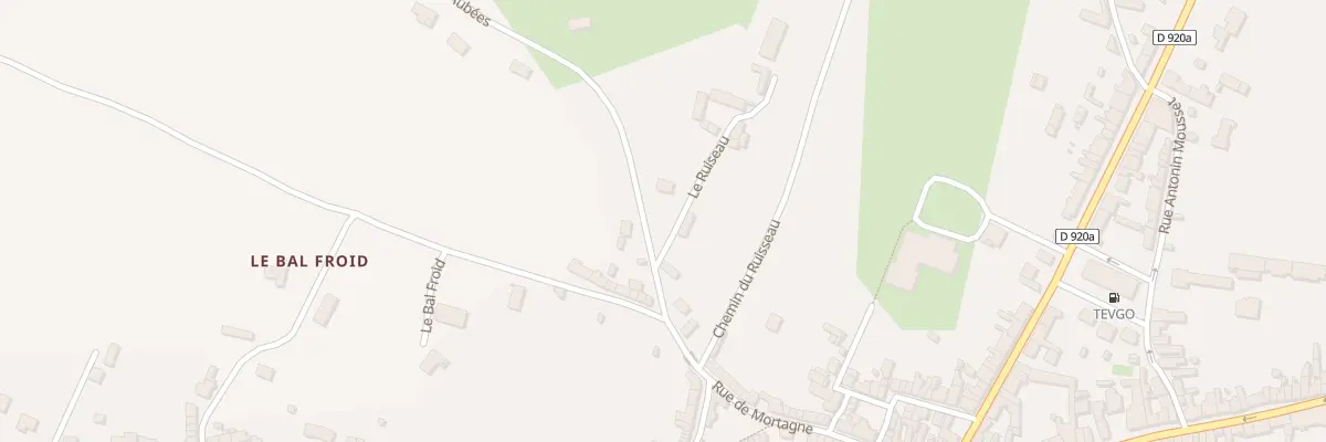 Plan du 2 Rue des Aubées à Rémalard en Perche