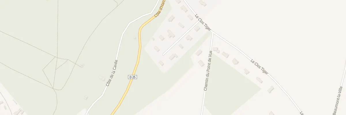 Plan du 22 Le Clos Tiger à Beaumontel