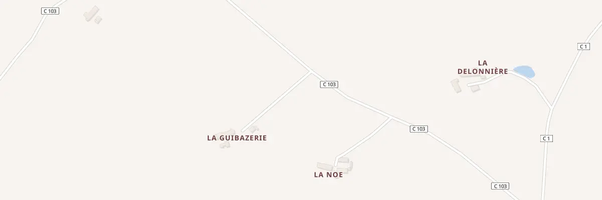 Plan du 5043 La Guibazerie à Marolles-lès-Saint-Calais