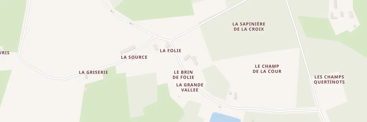 Plan du 5025 Les Vallees à Montmirail