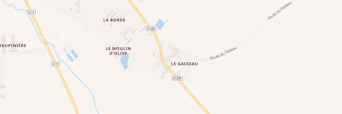 Plan du 7 Le Gasceau à Verrières