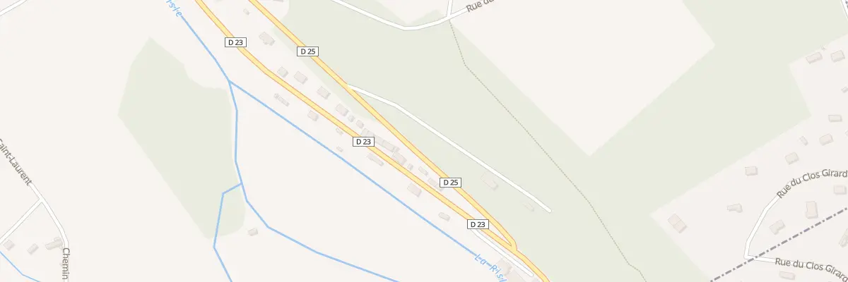 Plan du 2 Cote d’Harcourt à Beaumontel