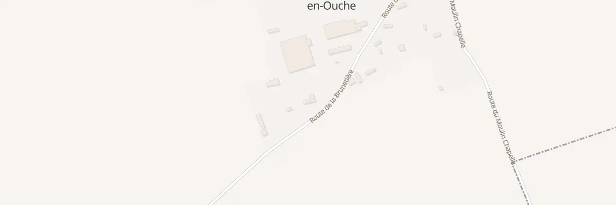 Plan du 6 Rte de la Brunetiere au Noyer-en-Ouche