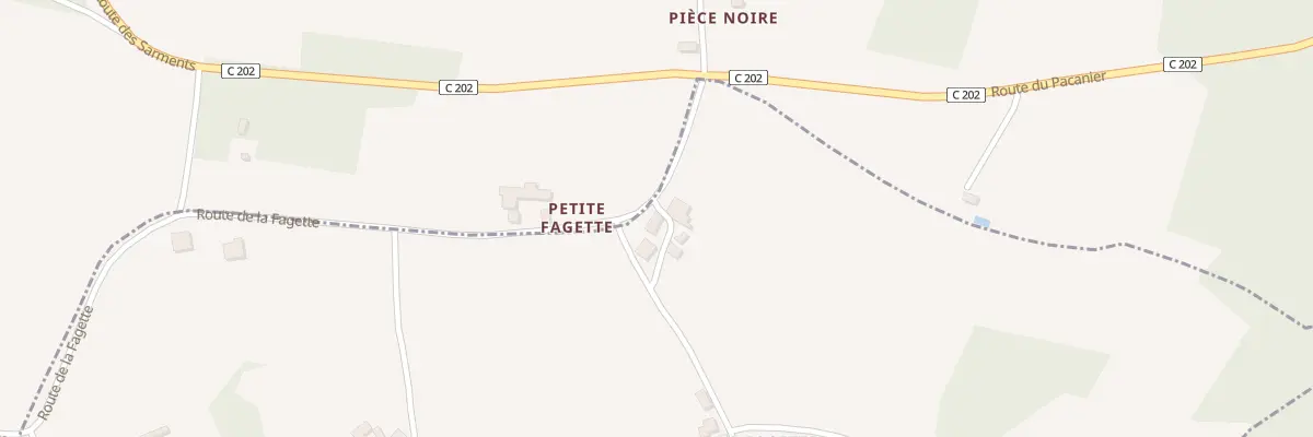 Plan du 7 La Fagette à Sainte-Foy-de-Longas
