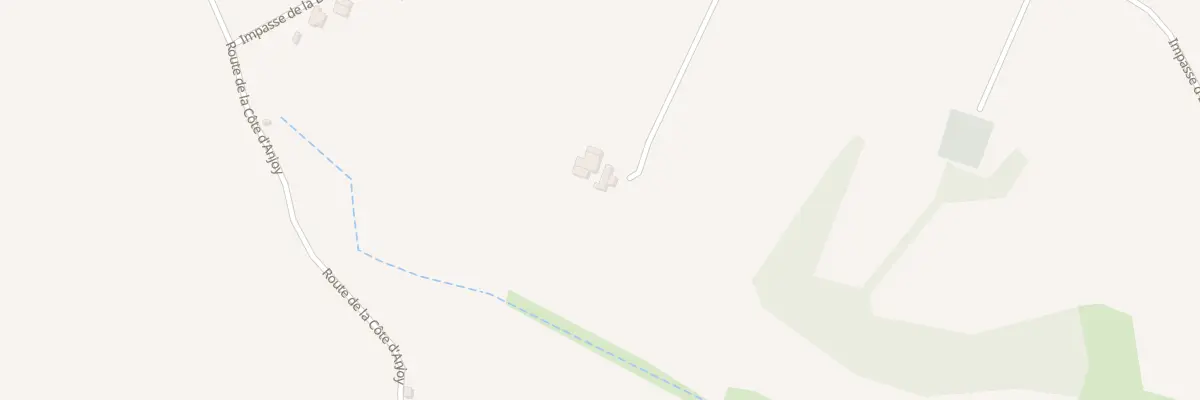 Plan du 8 Rte de Tournecoupe à Saint-Léonard