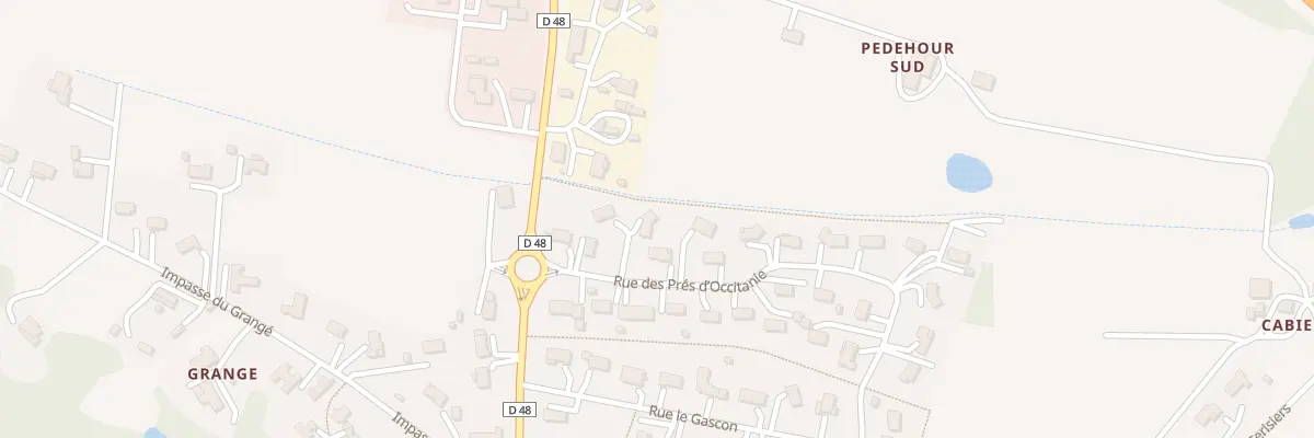 Plan du 4 Rue des Pres d’Occitanie à Dunes