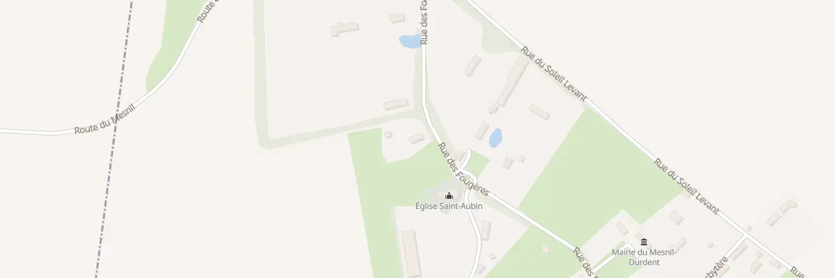 Plan du 17 Rue des Fougéres au Mesnil-Durdent