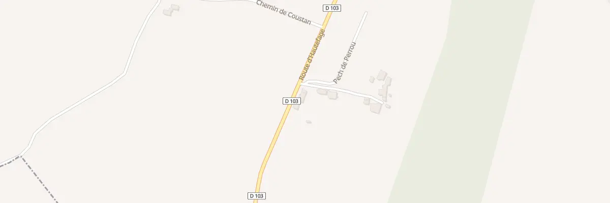 Plan du 432 Rte d’Hautefage à Cassignas