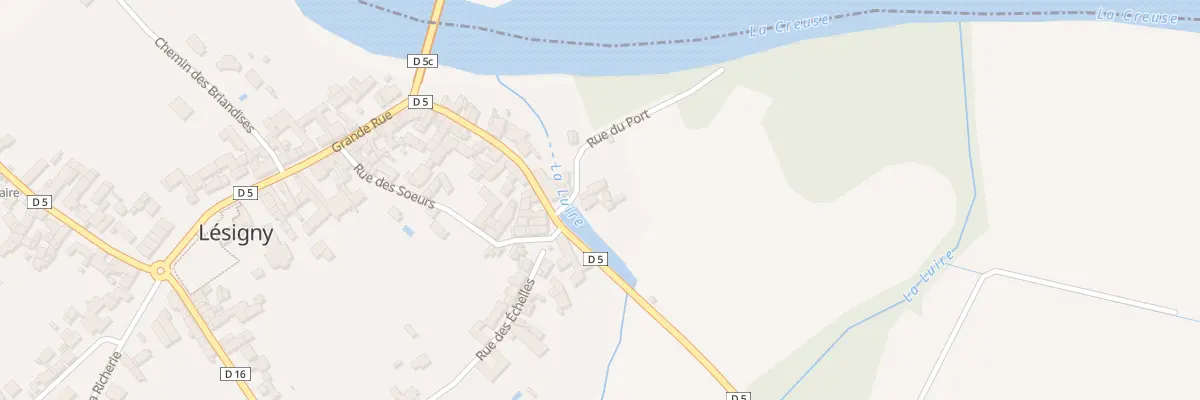 Plan du 2 Rue du Port à Lésigny